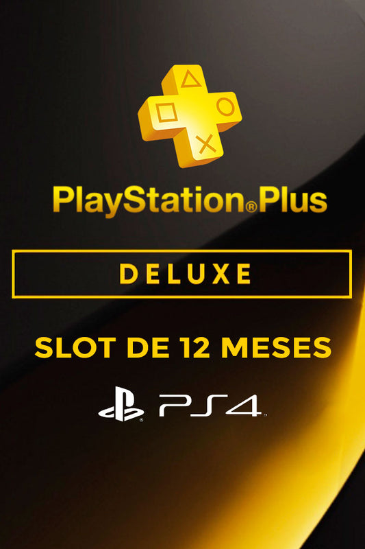 Playstation Plus Deluxe 12 Meses PS4