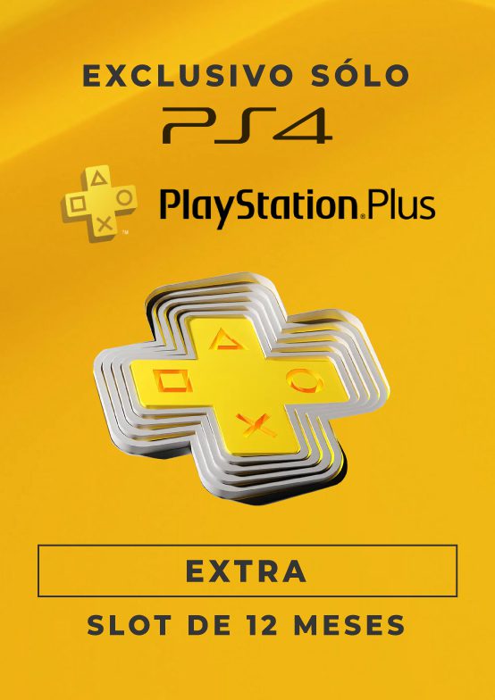 Playstation Plus Extra 12 Meses PS4