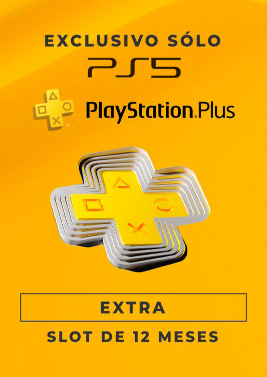 Playstation Plus Extra 12 Meses PS5